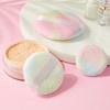 Glamlily 24 Pack Tie Dye Makeup Powder Puffs for Pressed Powder (3 Sizes) - 2 of 4