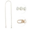 Unique Bargains Leather and Faux Pearl Handbag Strap 1 Pc - 3 of 4