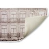 Stupell Industries Pretty Beige Windows Architecture Printed Plush Bath Mat And Bath Rug, Design By Erin Marie, 18"X30" - 2 of 4