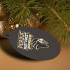 Purdue University Northwest Primary Logo Aluminum Holiday Christmas Tree Ornament  3.0" (7.6 cm) x 3.37" (8.6 cm) - 4 of 4