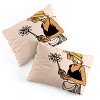 Deny Designs King Alilscribble Flower Girl Duvet and Sham Set - 4 of 4