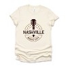 Simply Sage Market Nashville Music City Guitar Short Sleeve Tee - 2 of 4