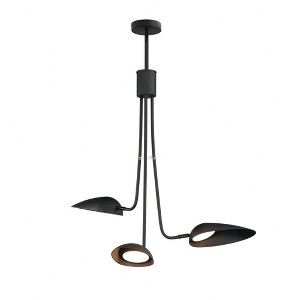 ET2 Lighting Marsh 3 - Light Pendant in  Black - 1 of 3