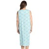 Just Love Womens Nightgown - Sleeveless Henley Oversized Sleepwear Gown - 3 of 3