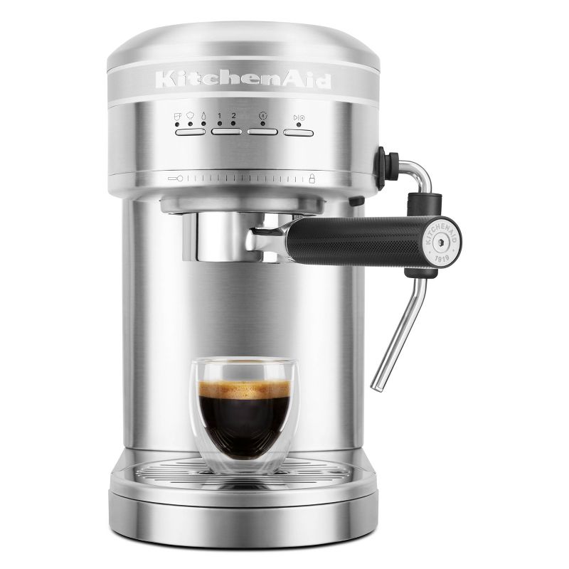 KitchenAid Semi-Automatic Espresso Machine - Brushed Stainless Steel, 3 of 11