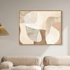 Art Remedy Perfect Tan Shapes Modern Minimal Abstracts Framed - 2 of 4