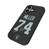 NFL Las Vegas Raiders Players Game Tactic Bump Cell Phone Case for Apple iPhone 17 Series - 2 of 4