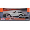 BMW Z4 Silver 1/24 Diecast Model Car by Motormax - 3 of 3