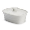 Portmeirion Sophie Conran White Covered Butter Dish,6 inch x 4.75 inch - 2 of 3