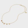 14K Gold Dipped Mini Fruit Icon Charm Pendant Necklace - A New Day™ Gold: Polished Cable Chain, Gift Box - 3 of 4