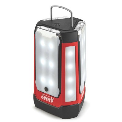 Coleman 3-Panel 600L LED Lantern - Red
