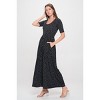WEST K Women's Jana Short Sleeve Knit Jumpsuit - 2 of 4