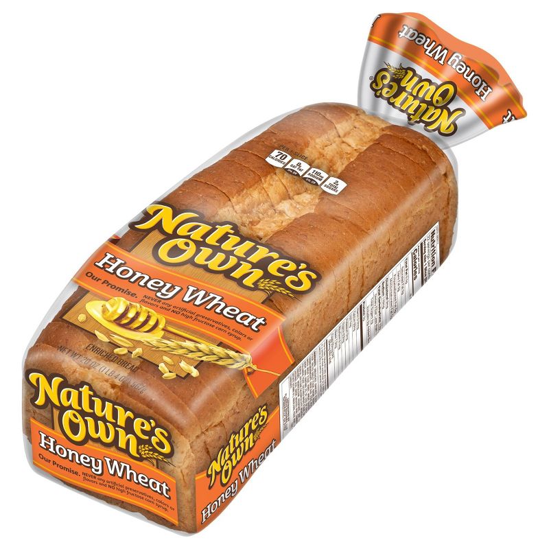Nature&#39;s Own Honey Wheat Bread - 20oz, 4 of 11