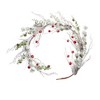 Christmas Flocked Pine Decorative Garland Sleigh Bells Included 66.5 inch – 2 Pack by Melrose - 2 of 3
