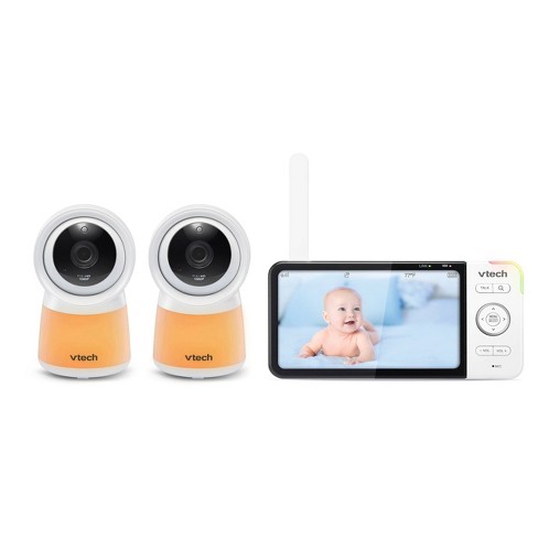 VTECH - Babyphone Vidéo Wide View HD (Écran 5 Ultra Plat HD