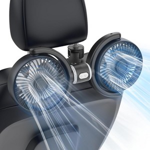 TruAIR Dual Backseat Car Fans - 1 of 4