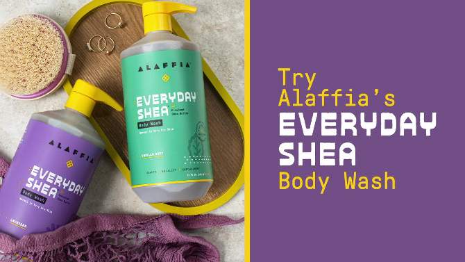Alaffia EveryDay Shea Body Wash - Unscented - 16 fl oz, 2 of 9, play video