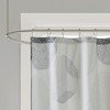 MAYEERTY Multicolor Shower Curtain Modern:Room Essentials, Polyester, Machine Washable - 3 of 4