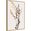Amanti Art Beige Branch 1 by Eins Kubistika Canvas Wall Art Print Framed - 2 of 4