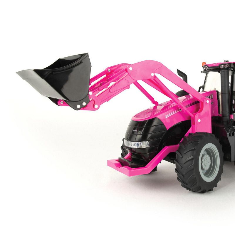1/16 Big Farm Case IH Magnum PINK Tractor with Loader and Lights & Sounds, 47430, 3 of 9