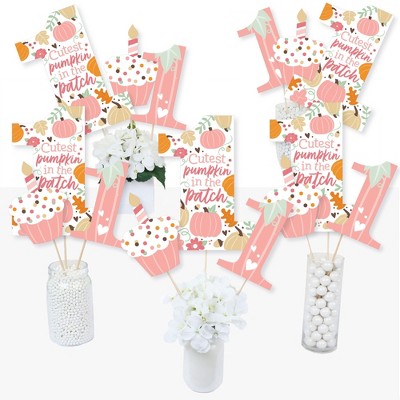 Big Dot Of Happiness 1st Birthday 'Reeling In The Big One' Centerpiece Sticks – Set Of 15 Fish Theme Table Toppers - View #6