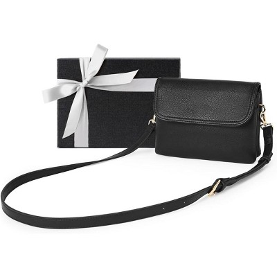 Small Crossbody Bags for Women, Vegan Leather Cell Phone Purse, Mini Travel Purse with Adjustable Strap