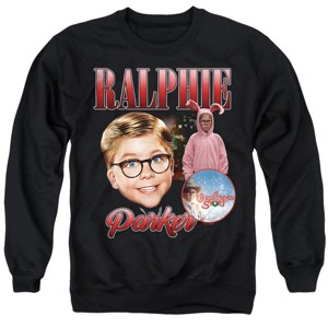 Men's A Christmas Story Ralphie Collage Crewneck Sweatshirt - 1 of 4