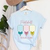 Simply Sage Market Pickleball Checkered Paddles Garment Dyed Tee - 3 of 4