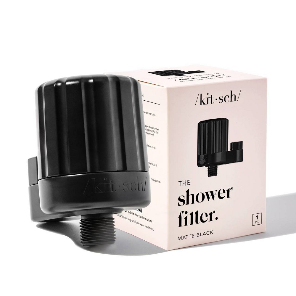 Kitsch Mass Purifying Shower Filter - Black