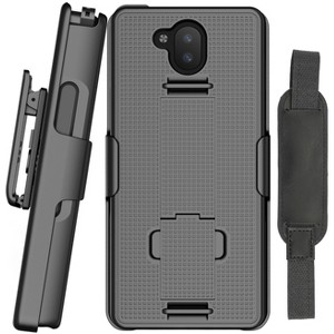 Nakedcellphone Case/Strap/Holster Clip Combo for Sonim XP10 (XP9900) - 1 of 4