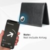 Generic Passport Wallet With Airtag for Travel, Leather Passport Holder for Men and Women - 4 of 4