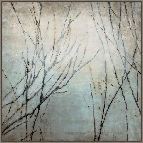 30" x 30" Winter Tree Song by Kari Taylor Framed Canvas Wall Art Print - Amanti Art: Modern Lithograph, Polystyrene Frame - image 1 of 4