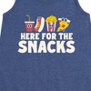 Girls' - Instant Message - Here For The Snacks Graphic Sleeveless Aline Dress - 2 of 4