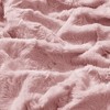 Sapphtopaz 66"x90" Reversible Faux Fur-Mink Blanket, Luxuriously Soft Throw Blanket for Bed, Oeko-Tex Certified Fleece Blankets, Twin Size Blanket - 3 of 3