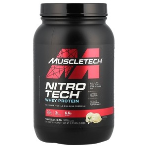 Muscletech Nitro-Tech, Whey Isolate + Lean Muscle Builder, Protein Powders - 1 of 4