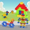 PICASSO-TILES 100 PC Large Construction Brick Building Blocks Set, STEM Toys for Kids 3+ - 4 of 4