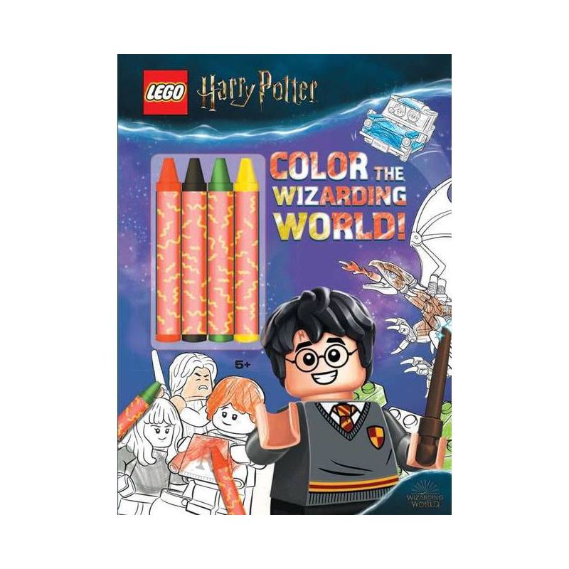 Lego Harry Potter: Color the Wizarding World - (Coloring & Activity with Crayons) by  Ameet Publishing (Paperback), 1 of 8