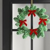 8ct 4.5" Velvet Christmas Bow Red - Wondershop™ - 2 of 3