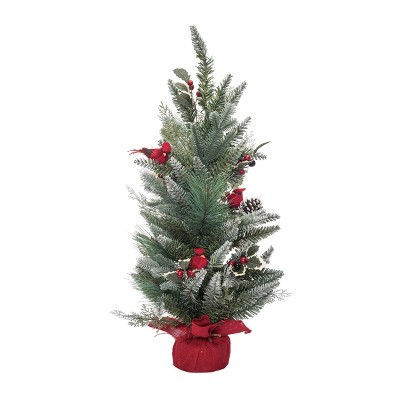 Transpac 30 in. Holiday Cardinal Tree