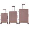 Coolife Luggage set PC+aluminum 20/24/28 inch three models set, stylish aluminum frame password lock luggage - 2 of 4