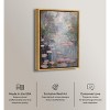 Art Remedy Pink Impressionisty Lilypads Impressionism Wall Art Framed - 3 of 4