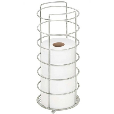 LunaLulinlk Toilet Paper Holder in Satin Nickel
