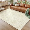 Coucheta Washable Area Rugs Stain Resistant Indoor Carpet Non Shedding Non Slip Low Pile Floor Cover for Office Nursery Playroom,Multi-Color & Size - 2 of 4