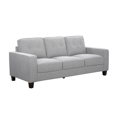 Xavier Stain Resistant Fabric Sofa Light Gray - Abbyson Living