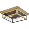 Quoizel Lighting Westover 2 - Light Flush Mount in  Antique Brass - 3 of 4