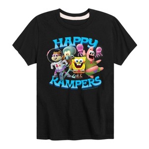 Boys' - SpongeBob SquarePants - Kamp Koral Happy Kampers Short Sleeve Graphic T-Shirt - 1 of 4