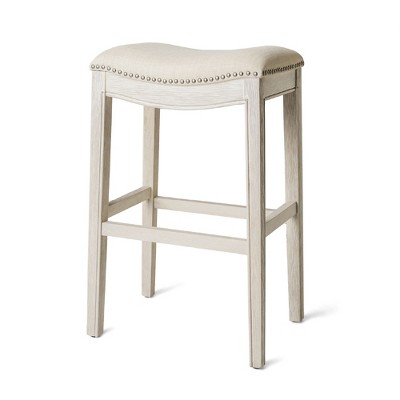 Maven Lane Adrien Backless Saddle Kitchen Stool