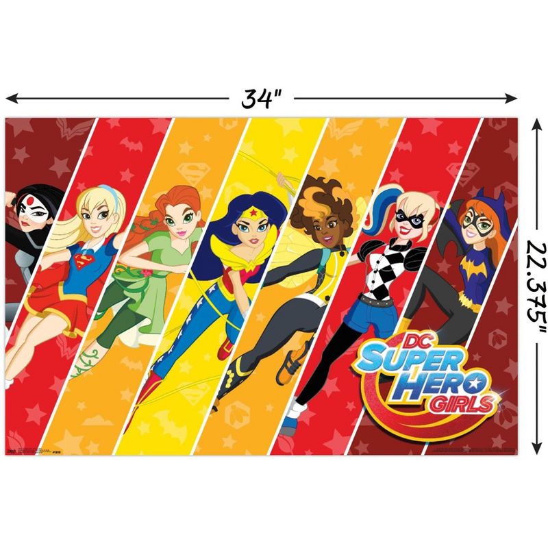 Trends International DC Comics TV - DC Superhero Girls - League Unframed Wall Poster Prints, 3 of 7