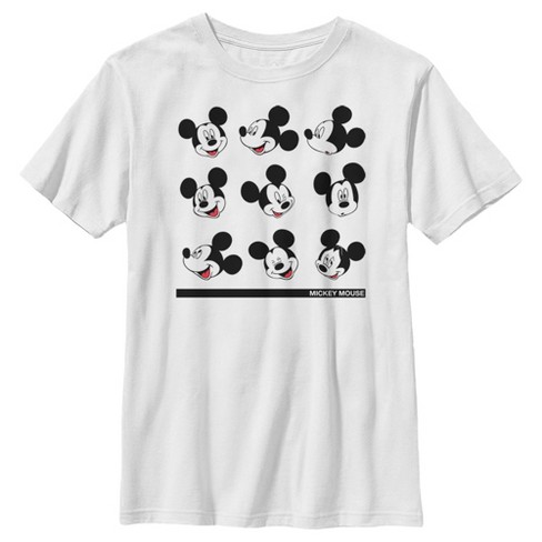 Boy's Disney Mickey Mouse Silly Faces T-Shirt - image 1 of 4