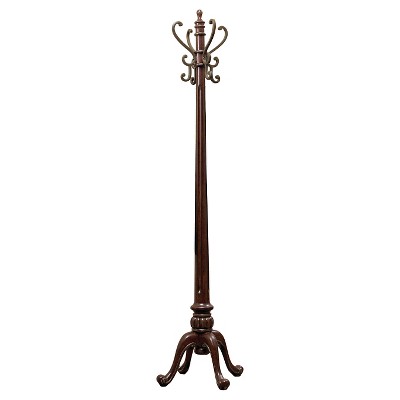 Lucas Coat Rack Warm Nut Brown - Powell Company